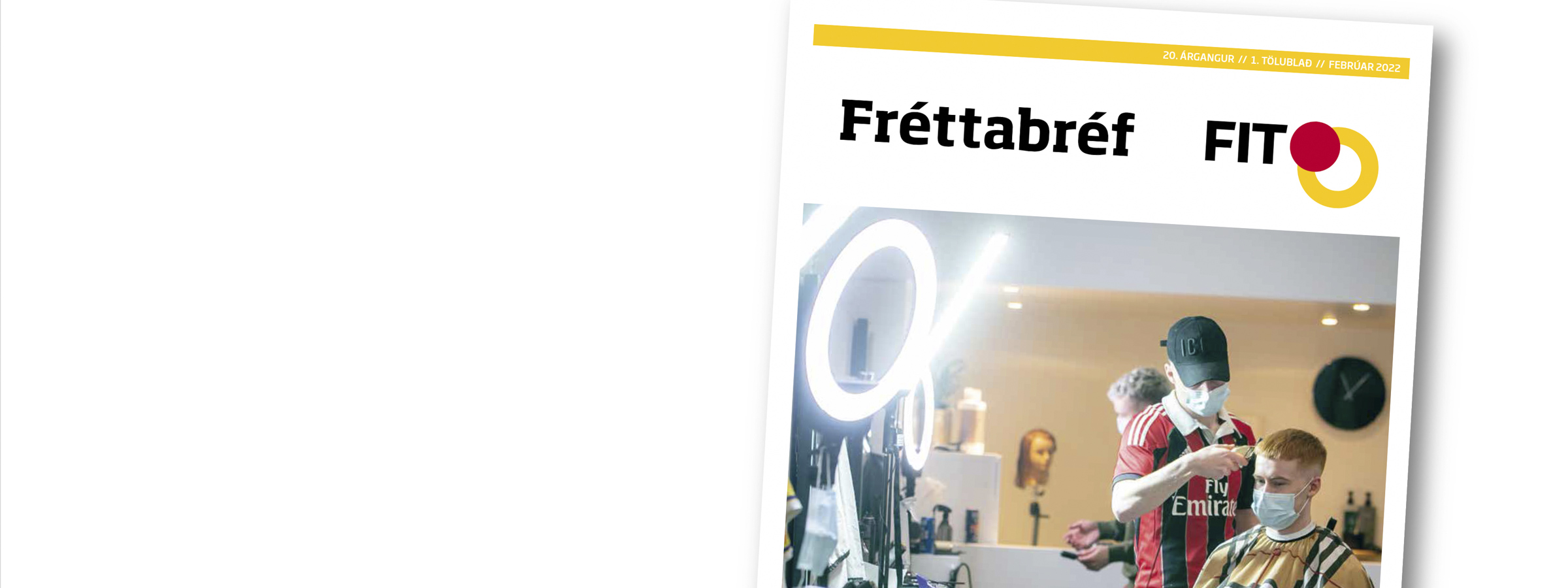 Forsíða FIT blaðs feb 2022